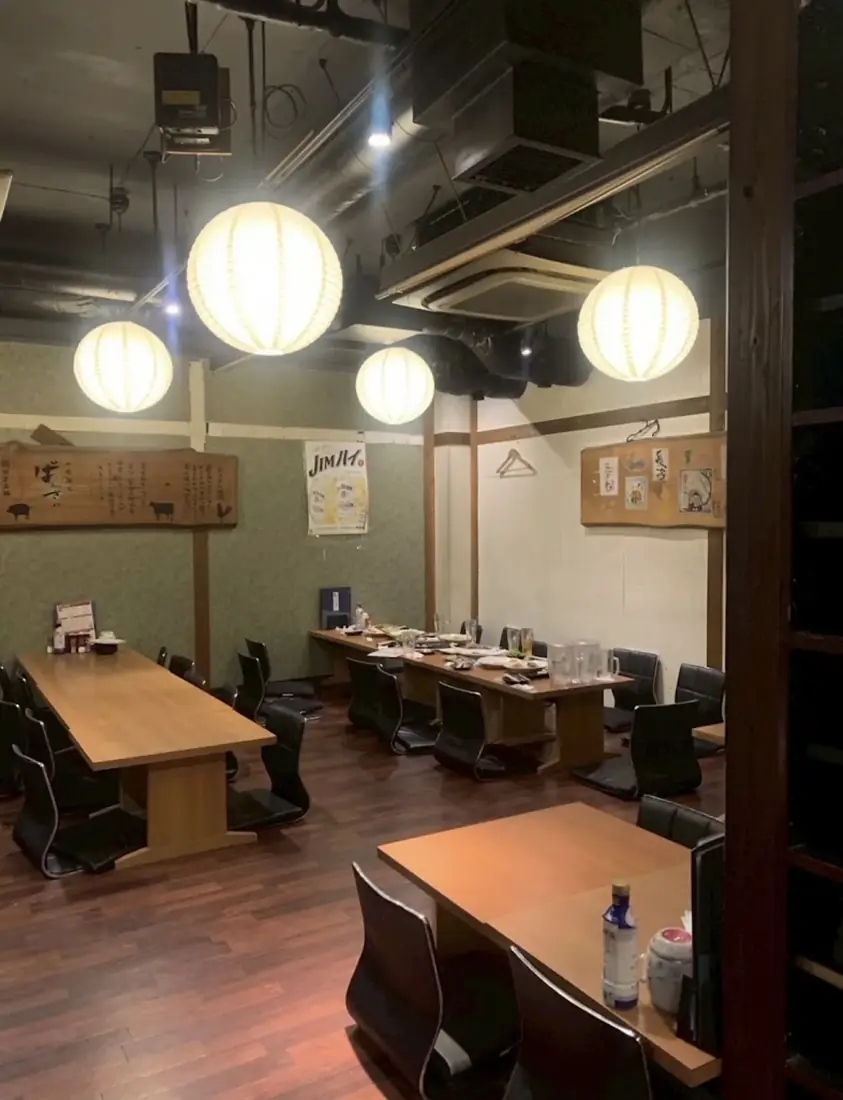 はちまる 蒲田店:自分が気に入っている、掘りごたつではない座敷。