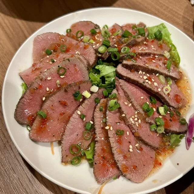 タン次郎 渋谷店で筆者が好むローストビーフ