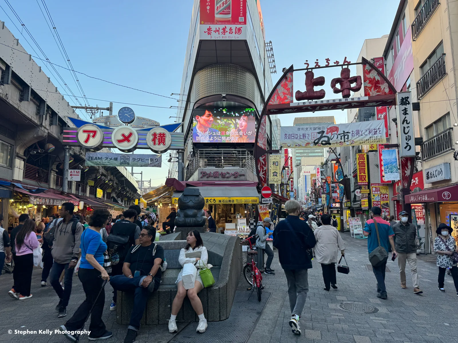 上野・アメ横の街並み